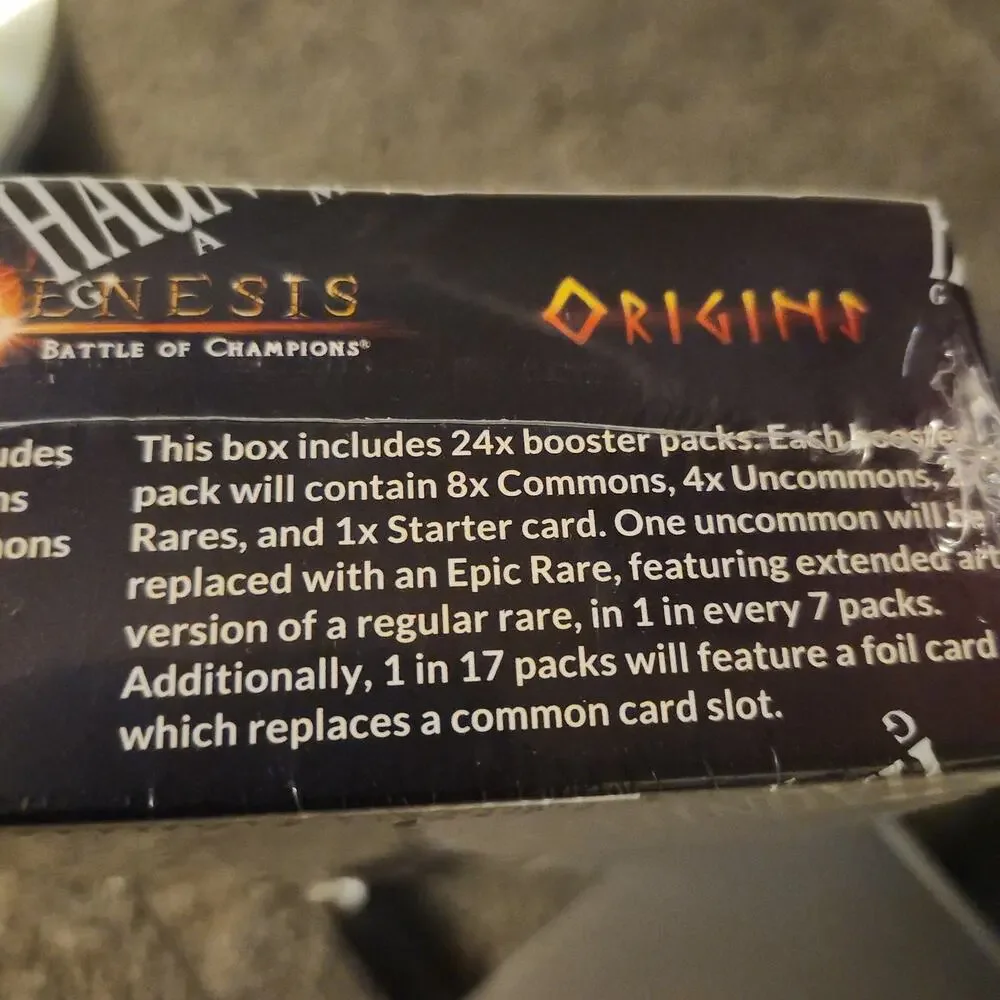 Genesis Battle Booster Box